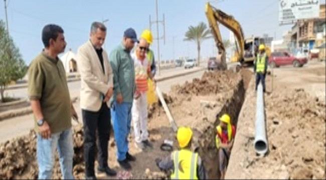 بتكلفة ( 212 ) مليون ريال .. الزامكي يدشن مشروع معالجة طفح مياه الصرف الصحي بمنطقة الدرين بالمنصورة 1 8521f692 a2ae 4acb ae1f 75e131cdabac