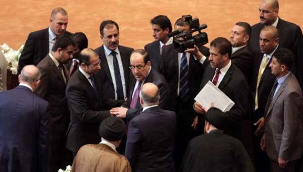 تحالف المالكي مع “الإخوان” بدعم إيراني.. هل يمنح “الحشد الشعبي” أفضلية على “البيت السني” في الانتخابات العراقية؟