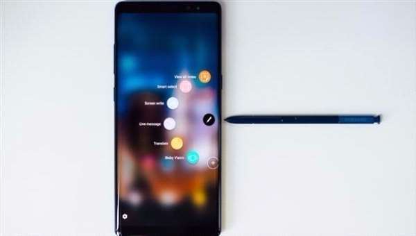أبرز مزايا القلم الضوئي في هاتف "نوت 8"
