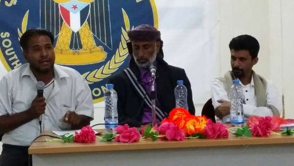 انتقالي شبوة : مواجهة وملاحقة الارهاب ليست معركة حضرموت وحدها بل معركة كافة ابناء الجنوب ونحن رهن الاشارة