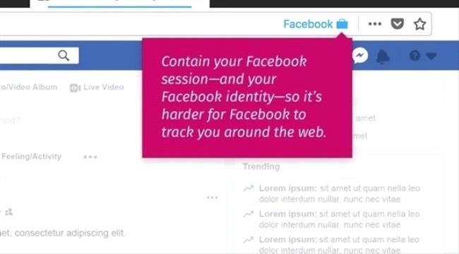 فيس بوك Container تعزل إنستغرام ومسنجر أيضاً