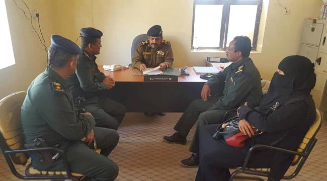 مدير أمن #حضـرموت الوادي والصحراء يطلع على سير عمل إدارة البحث الجنائي