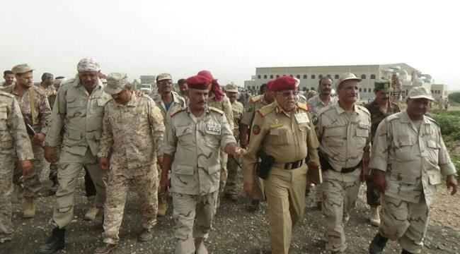 نائب رئيس هيئة الأركان العامة ومحافظ #الضـالع يدشنان المرحلة الثانية من العام التدريبي 2018م
