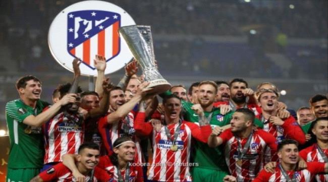 أتلتيكو مدريد يصعق مارسيليا ويتوج بالدوري الأوروبي