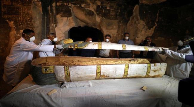 العثور على تابوت فرعوني لم يفتح من قبل.. ماذا وجدوا فيه؟