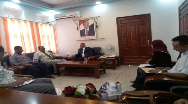 وزير التربية يلتقي رئيس منظمة تجديد للتنمية والديمقراطية