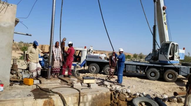 "بترومسيلة" توفر معدات لمشروع مياه "لقنة دفيش" بمديرية غيل بن يمين ب#حضـرموت 