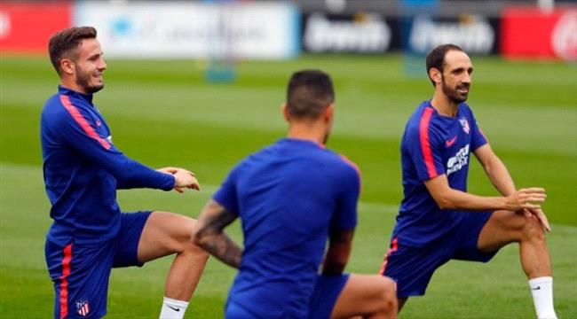 أتلتيكو مدريد يبدأ الاستعداد لمعركة "الدربي" أمام "الملكي"