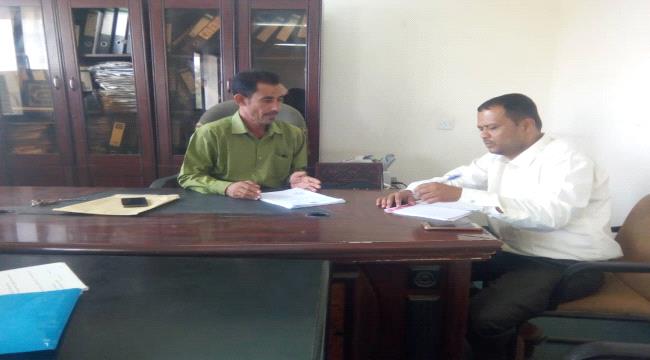 لحج :  المصفري يبدأ نزول ميداني لمكتب التعليم الفني بلحج ويزور عدة منشاءت فنيه بالمحافظة