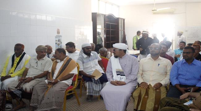  تدشين المخيم  الطبي الجراحي بمستشفى الشحر العام 