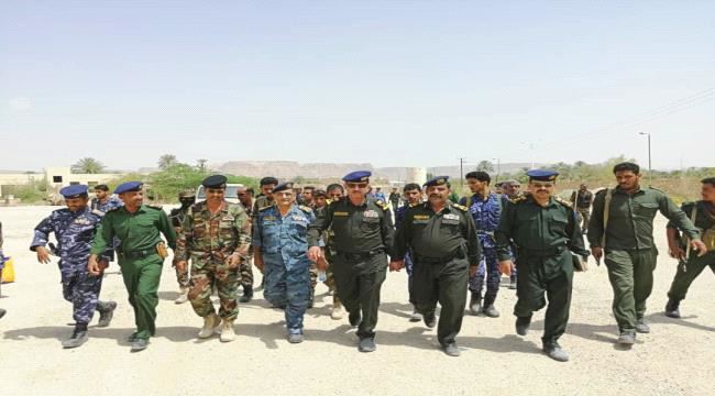 اللواء الموساي والعميد العوبثاني يناقشان سير عمل الأجهزة الأمنية في الوادي والصحراء ب#حضـرموت