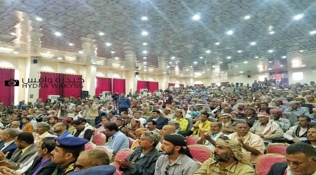 فشل اجتماع في ابين نظمته الشرعية في اقرار قرار تحرير مكيراس