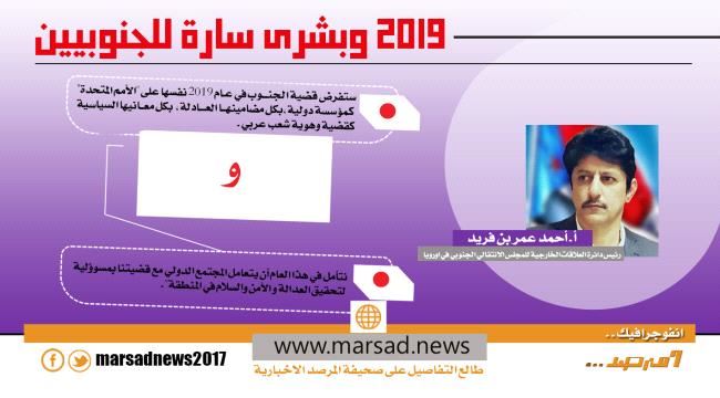 2019 وبشرى سارة للجنوبيين 