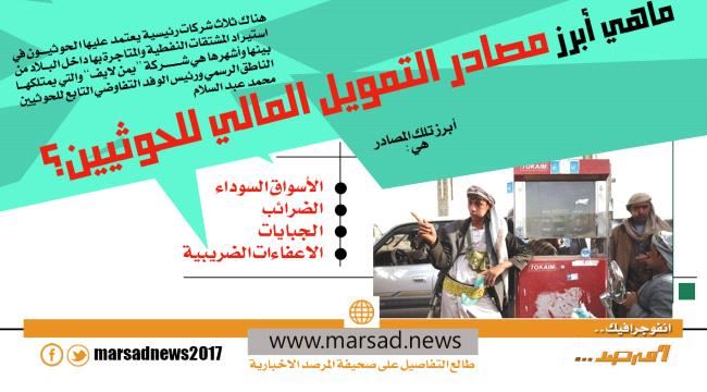 ماهي أبرز مصادر التمويل المالي للحوثيين؟