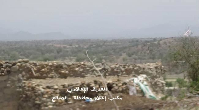 عشرات القتلى والجرحى وتدمير طقم في عملية للجيش والمقاومة في جبهتي قعطبة وحجر شمال #الضـالع 