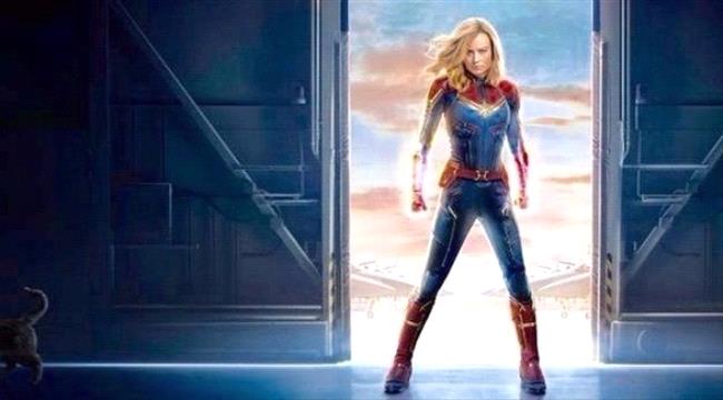 "كابتن مارفل" يتصدر إيرادات دور السينما