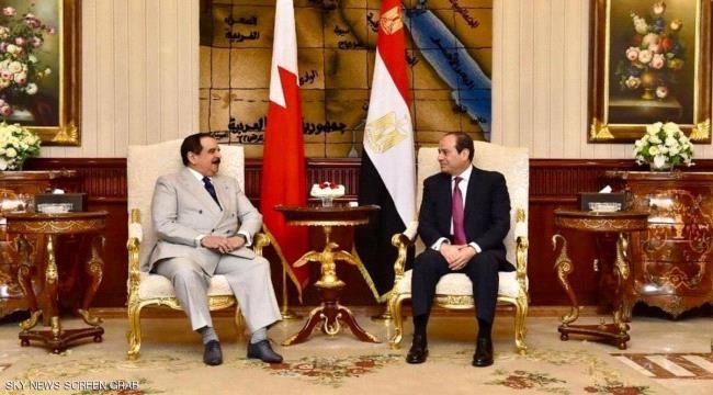  الرئيس المصري وملك البحرين يجريان مباحثات في #القـاهرة