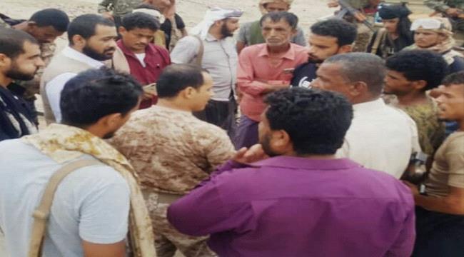 مدير القوى البشرية ونائب الإمداد بألوية الدعم والإسناد يزوران المرابطين في #أبيـن