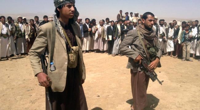 عمليات نهب وسلب واختطافات شنتها المليشيات الحوثية بحق أهالي عزلة الثَّوخب بمديرية الحُشاء 