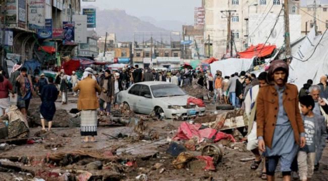 اتهامات للحوثيين بتجاهل كارثة سيول صنعاء