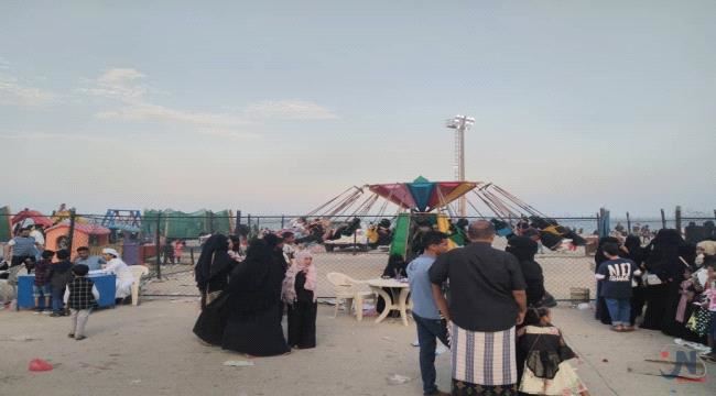 كيف استقبل اطفال المكلا عيد الاضحى؟