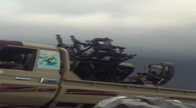 المقاومة في ثرة تجبر طائرة حوثية مسيرة على مغادرة الاجواء