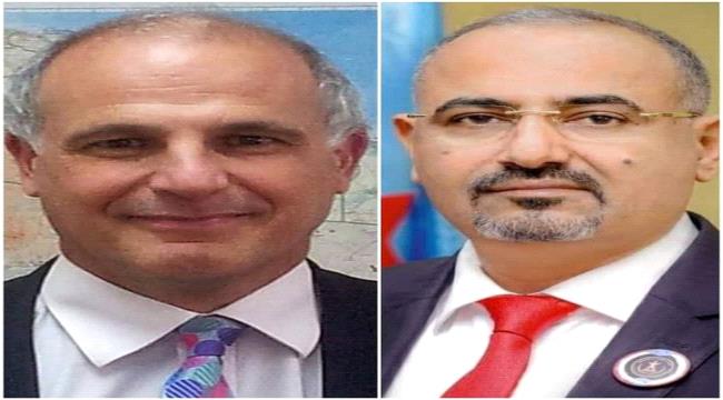 الزُبيدي يعقد اجتماعاً مع سفير المملكة المتحدة