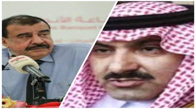 رئيس الجمعية الوطنية للمجلس الانتقالي يصب جام غضبه على السفير السعودي بالاسم ويقول انه يعمل من اجل الاخوان المسلمين  