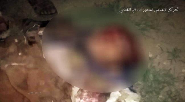 الضالع :  مصرع وجرح عدد من عناصر المليشيات الحوثية في عملية تسلل فاشلة باتجاه معسكر الجب