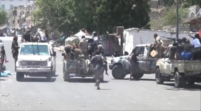 الجبايات تفجر الصراع داخل مليشيات الاخوان في الحجرية بتعز