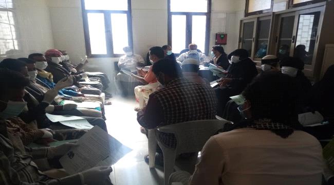 دورة تدريبية للمشرفين والعاملين في حملة التحصين ضد شلل الأطفال بمديرية سرار