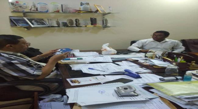 الحوثري يلتقي بمدير إدارة المشاريع لمؤسسة ألطاف التنموية بمحافظة حضرموت