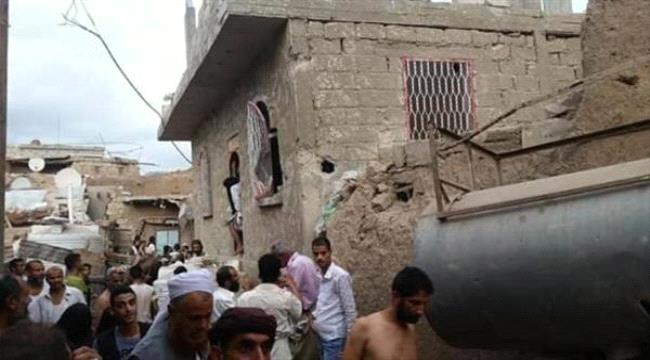 مليشيا الحوثي تقصف منازل المواطنين بالفاخر بمحافظة الضالع