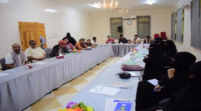 انتقالي سيئون ينظم دورة رصد وتوثيق انتهاكات حقوق الانسان للمراكز المحلية بالمديرية