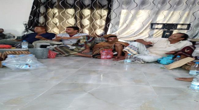 لقاء يجمع قائد حزام الصبيحة برئيس انتقالي لحج وقيادة انتقالي طورالباحة.