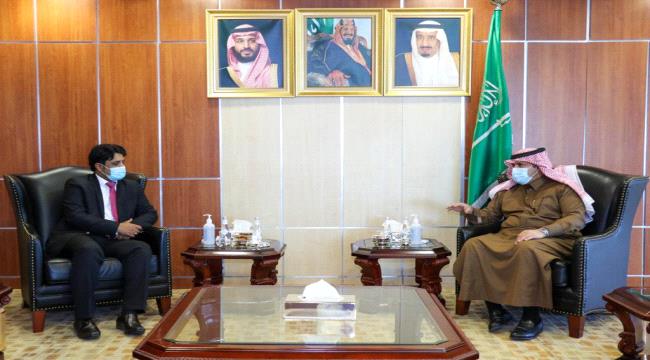 وزير الكهرباء يناقش مع السفير السعودي الاحتياجات العاجلة لقطاع الكهرباء والطاقة