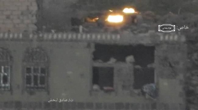 كسر هجوم للمليشيات الحوثية في جبهة هِجَار وتدمير الية بجبهة الفاخر جنوبي منطقة العود