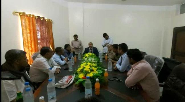 قيادة الانتقالي والسلطة المحلية في الضالع يزورون جامعة خليج عدن الدولية للمشاركة بتدشين الامتحانات النهائية للفصل الاول