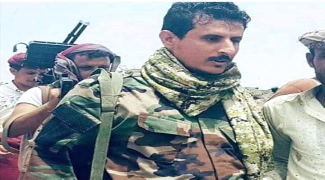 مدير أمن العاصمة عدن يعزي بإستشهاد قائد اللواء العاشر صاعقة العميد يسري الحوشبي