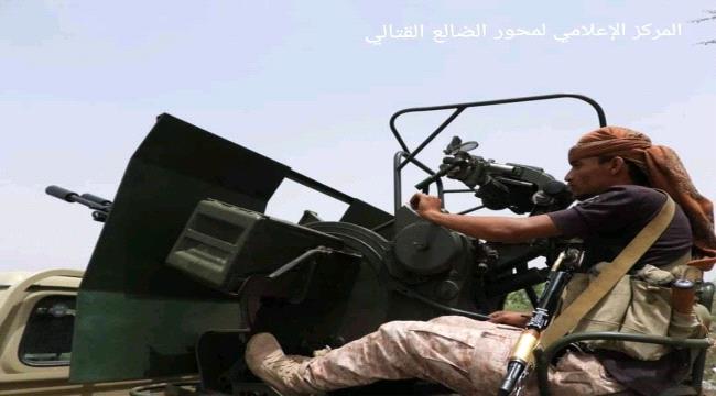 محور الضالع القتالي: معنويات قتالية عالية وتسابق نحو ميادين الشَّرف والبطولة للدفاع عن حياضِ الوطن