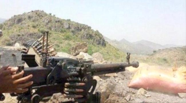 قيادي حوثي بارز يزور الميليشيات في حدود الضالع بعد الخسائر التي تلقتها