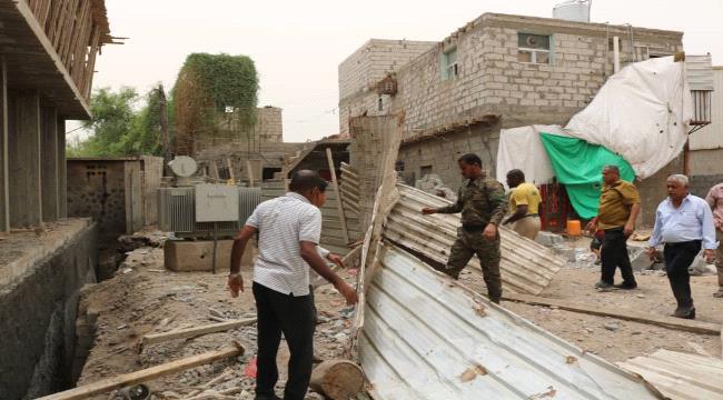 عدن : محلي الشيخ عثمان والمنطقة الثانية للكهرباء  تنفذ نزولا ميدانيا لتحديد موقع محول الكهرباء 