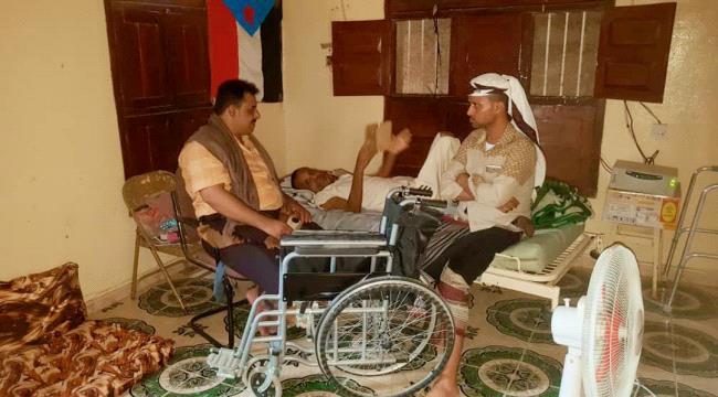 رئيس انتقالي لحج يطمئن على صحة عضو الجمعية الوطنية العميد علي الجعدي