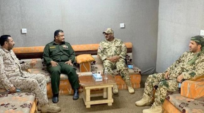 العميد طارق يستقبل مدير عام شرطة الحديدة وقائد خفر السواحل