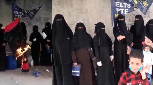 لماذا أحرقت يمنيات عالقات في الهند البراقع؟ (فيديو)