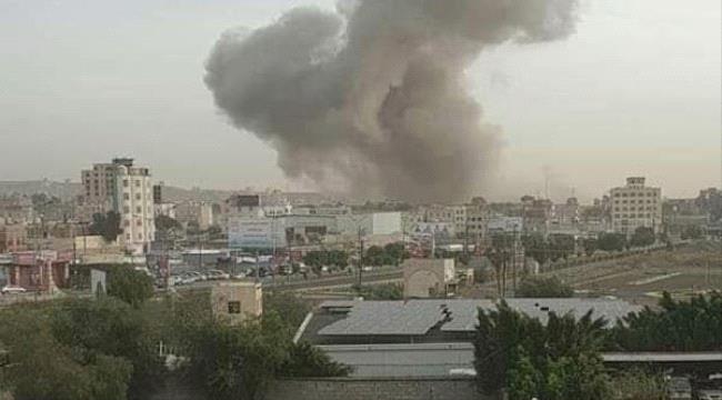 صنعاء.. غارات للتحالف تستهدف مخازن الحوثي