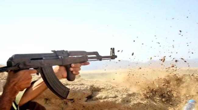 إعلامي في جبهة ابين ينشر اخبار المعركة اليوم 