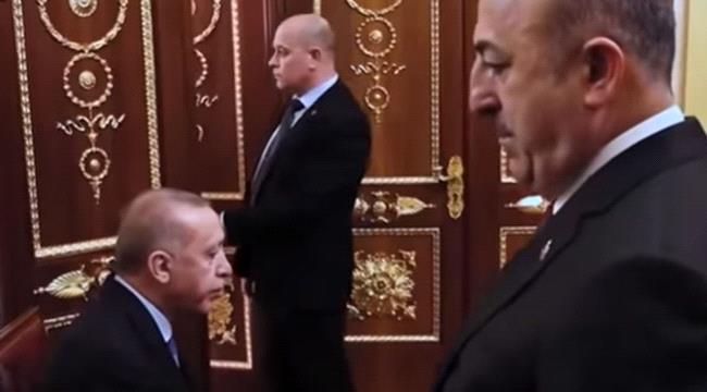 القيصر والسلطان ودبلوماسية الرموز…تسريبات عن إهانات جديدة لأردوغان في ضيافة بوتين (فيديو)