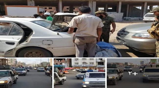 قوات كتيبة الاحتياط الثانية بألوية الدعم والإسناد ترفع الجاهزية الأمنية في النقاط الأمنية