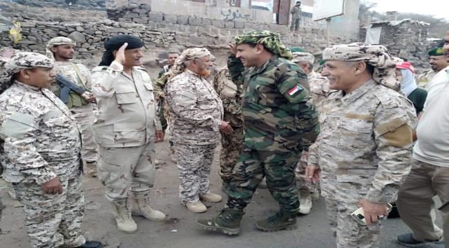 رئيس العمليات المشتركة يستقبل وفد رفيع المستوى من رئاسة المجلس الانتقالي الجنوبي
